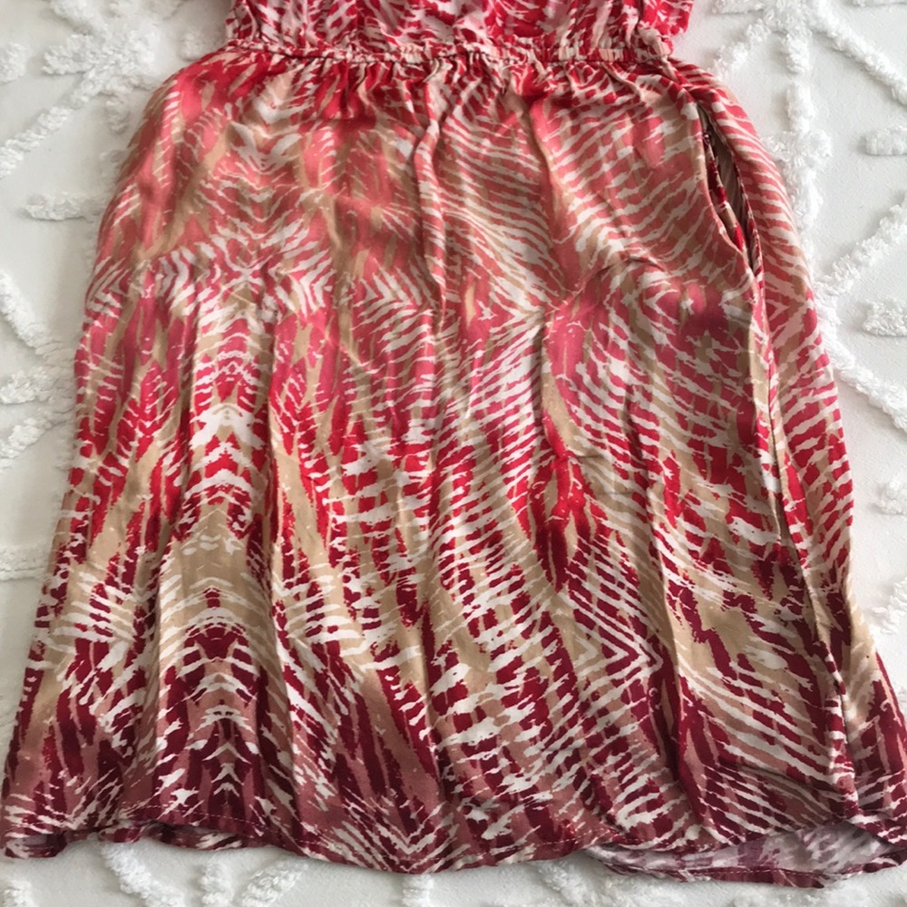 Multi-Colored Print Dress - Picture 3 of 5